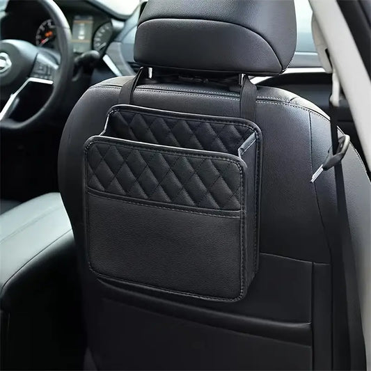 Universal Advanced PU Leather Car Seat Storage Bag